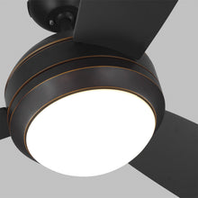 Load image into Gallery viewer, Discus Trio Max LED Ceiling Fan in Detail.