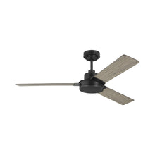 Load image into Gallery viewer, Jovie Ceiling Fan in Aged Pewter/Light Grey Weathered Oak.