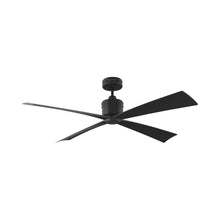Load image into Gallery viewer, Launceton Ceiling Fan in Midnight Black.