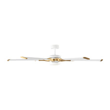 Load image into Gallery viewer, Loft LED Ceiling Fan in Detail.