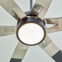 Load image into Gallery viewer, Loft LED Ceiling Fan in Detail.