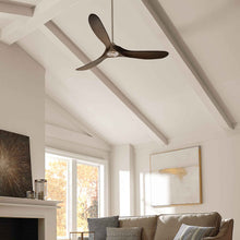 Load image into Gallery viewer, Maverick Ceiling Fan in living room.