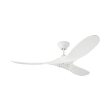 Load image into Gallery viewer, Maverick II Ceiling Fan in Matte White (52-Inch).