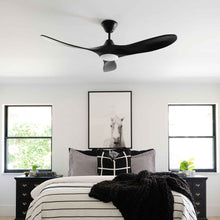 Load image into Gallery viewer, Maverick II Ceiling Fan in bedroom.