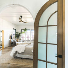 Load image into Gallery viewer, Maverick II Ceiling Fan in bedroom.