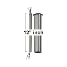 Load image into Gallery viewer, Minimalist Downrod in Brushed Steel (12 Inches).