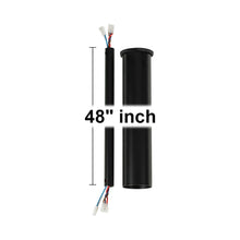 Load image into Gallery viewer, Minimalist Downrod in Matte Black (48 Inches).