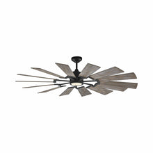 Load image into Gallery viewer, Prairie LED Ceiling Fan in Aged Pewter (62-Inch).