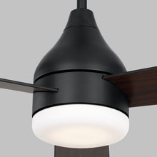 Load image into Gallery viewer, Streaming Indoor / Outdoor LED Ceiling Fan in Detail.