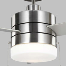 Load image into Gallery viewer, Syrus LED Ceiling Fan in Detail.