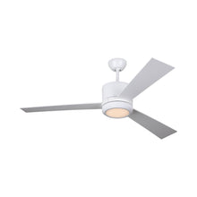 Load image into Gallery viewer, Vision LED Ceiling Fan in Matte White (52-Inch).