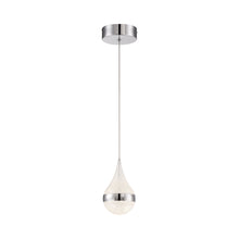 Load image into Gallery viewer, Moonshot LED Mini Pendant Light in Chrome.