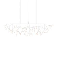 Load image into Gallery viewer, Heracleum III LED Linear Pendant Light in White.