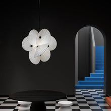 Load image into Gallery viewer, Serpentine Pendant Light in exhibition.