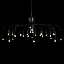 Load image into Gallery viewer, Starfall Light LED Chandelier in Detail.