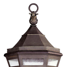 Load image into Gallery viewer, Morgan Hill Outdoor Post Light in Detail.