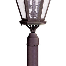 Load image into Gallery viewer, Morgan Hill Outdoor Post Light in Detail.