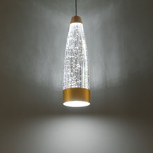Load image into Gallery viewer, Mystic LED Pendant Light in Detail.