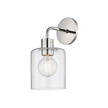 Load image into Gallery viewer, Neko Wall Light in Polished Nickel.
