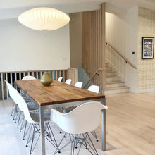 Load image into Gallery viewer, Nelson® Saucer Bubble Pendant Light In Use