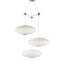 Load image into Gallery viewer, Nelson® Triple Bubble Lamp Fixture in Detail.