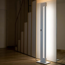Load image into Gallery viewer, Ara LED Floor Lamp in living room.