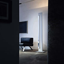 Load image into Gallery viewer, Ara LED Floor Lamp in living room.