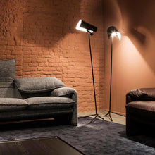Load image into Gallery viewer, Claritas Floor Lamp in living room.
