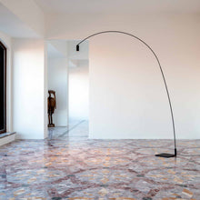 Load image into Gallery viewer, Fox LED Floor Lamp in living room.