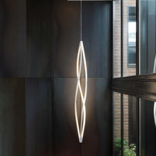 Load image into Gallery viewer, In The Wind LED Pendant Light in Detail.