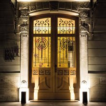 Load image into Gallery viewer, Mais Plus Que Cela Je Ne Peux Pas LED Floor Lamp in porch.