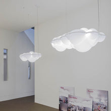 Load image into Gallery viewer, Nuvola LED Pendant Light in living room.