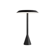 Load image into Gallery viewer, Panama LED Table Lamp in Coal Black (Small).