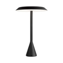 Load image into Gallery viewer, Panama LED Table Lamp in Coal Black (Large).