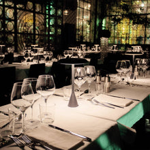 Load image into Gallery viewer, Panama LED Table Lamp in restaurant.