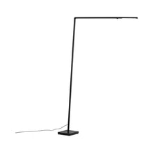 Load image into Gallery viewer, Untitled Linear LED Reading Floor Lamp in Black.