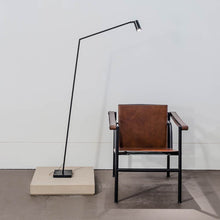 Load image into Gallery viewer, Untitled Spot LED Reading Floor Lamp in living room.