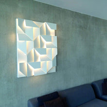 Load image into Gallery viewer, Wall Shadows Grand LED Wall Light in Detail.