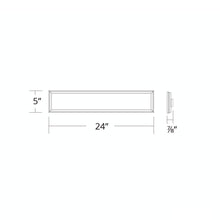 Load image into Gallery viewer, Neo LED Bath Vanity Light- line drawing.