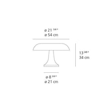 Load image into Gallery viewer, Nesso Table Lamp - line drawing.