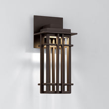 Load image into Gallery viewer, Nest Outdoor LED Wall Light in Detail.