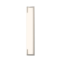 Load image into Gallery viewer, New Edge™ LED Bath Vanity Light in Small/Satin Nickel.