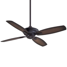 Load image into Gallery viewer, New Era Ceiling Fan in Kocoa / Dark Maple / Medium Maple Toned.
