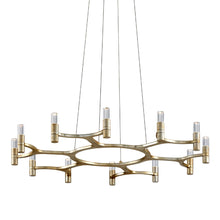Load image into Gallery viewer, Nexus LED Chandelier in Detail.