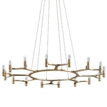 Load image into Gallery viewer, Nexus LED Chandelier in Detail.