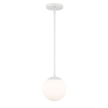 Load image into Gallery viewer, Niveous LED Pendant Light in Small/White.
