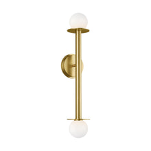 Load image into Gallery viewer, Nodes Bath Wall Light in Detail.
