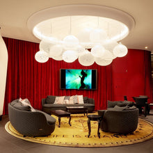 Load image into Gallery viewer, Non Random Pendant Light in living room.