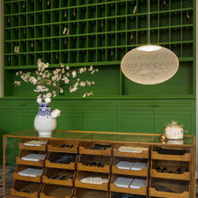 Load image into Gallery viewer, NR2 LED Pendant Light in living room.
