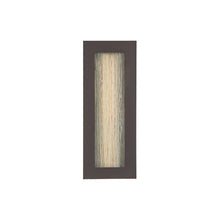 Load image into Gallery viewer, Oath Outdoor LED Wall Light in Brown.